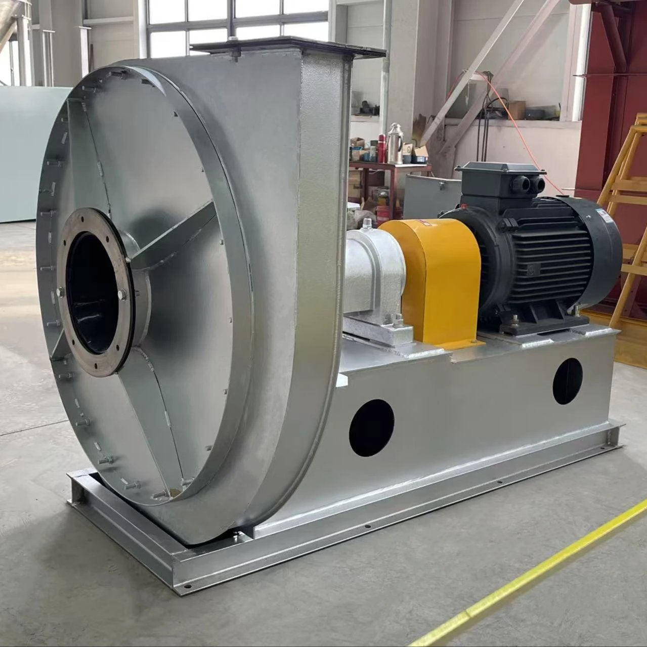 Durable Stainless Steel High-Pressure Centrifugal Ventilation Fan with Backward Curved Blades